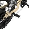 ONESPORT W77 Electric Bike - 48V 250W Motor, 90km Range, 20"x4.0" Tires, Hydraulic Brakes, Bluetooth Support for Urban Commute