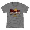 Wisconsin Badger State WHT Men's Kids Women's Unisex T-shirt Tee Tops