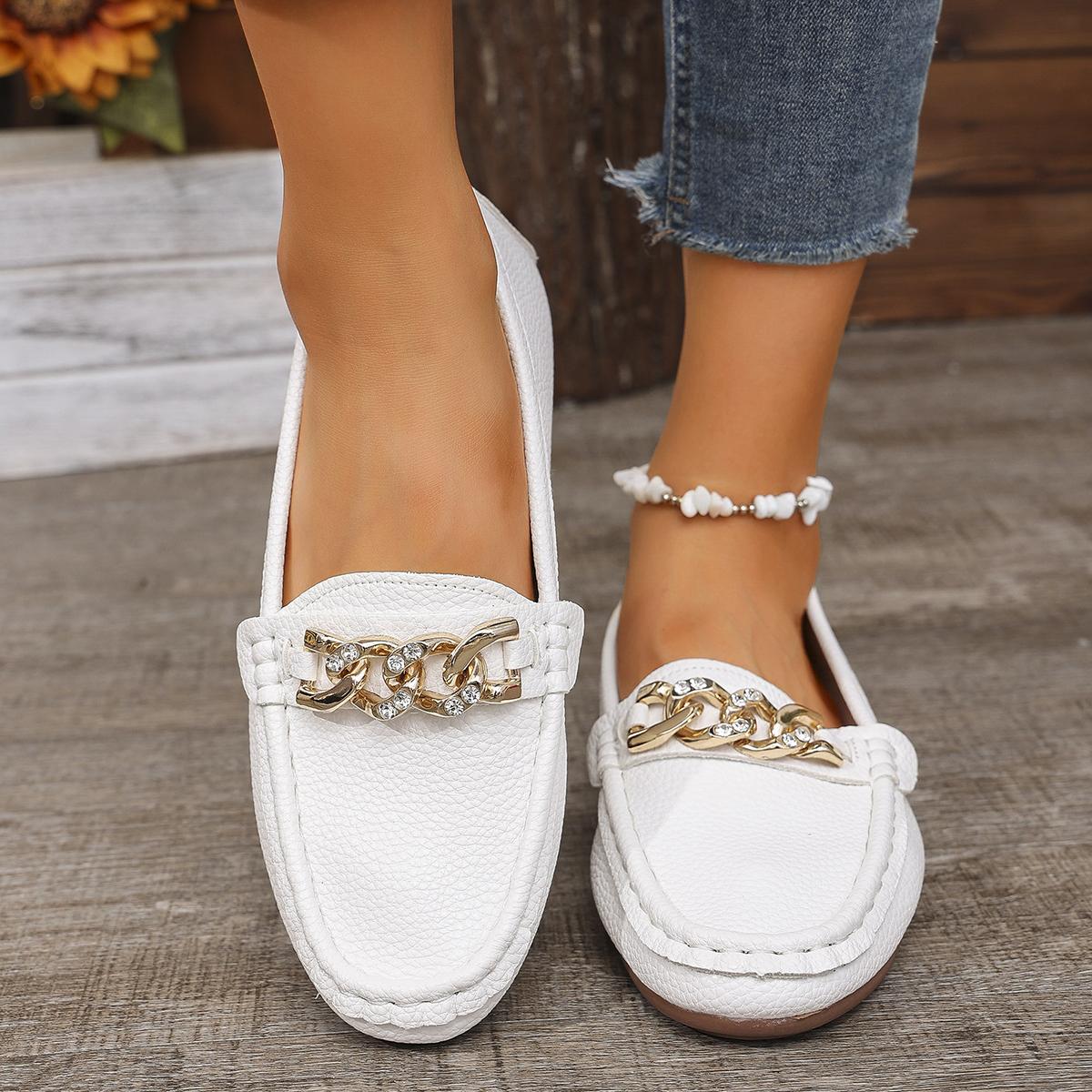 

Модная женская обувь Slip On Loafers For Ballet Flats Женские мокасины Повседневные кроссовки Zapatos Mujer Туфли на плоской подошве Для женщин Повседневная обувь 43 белый