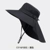 New outdoor summer sun protection hat, UV protection bucket hat women's high-end sense hat direct supply