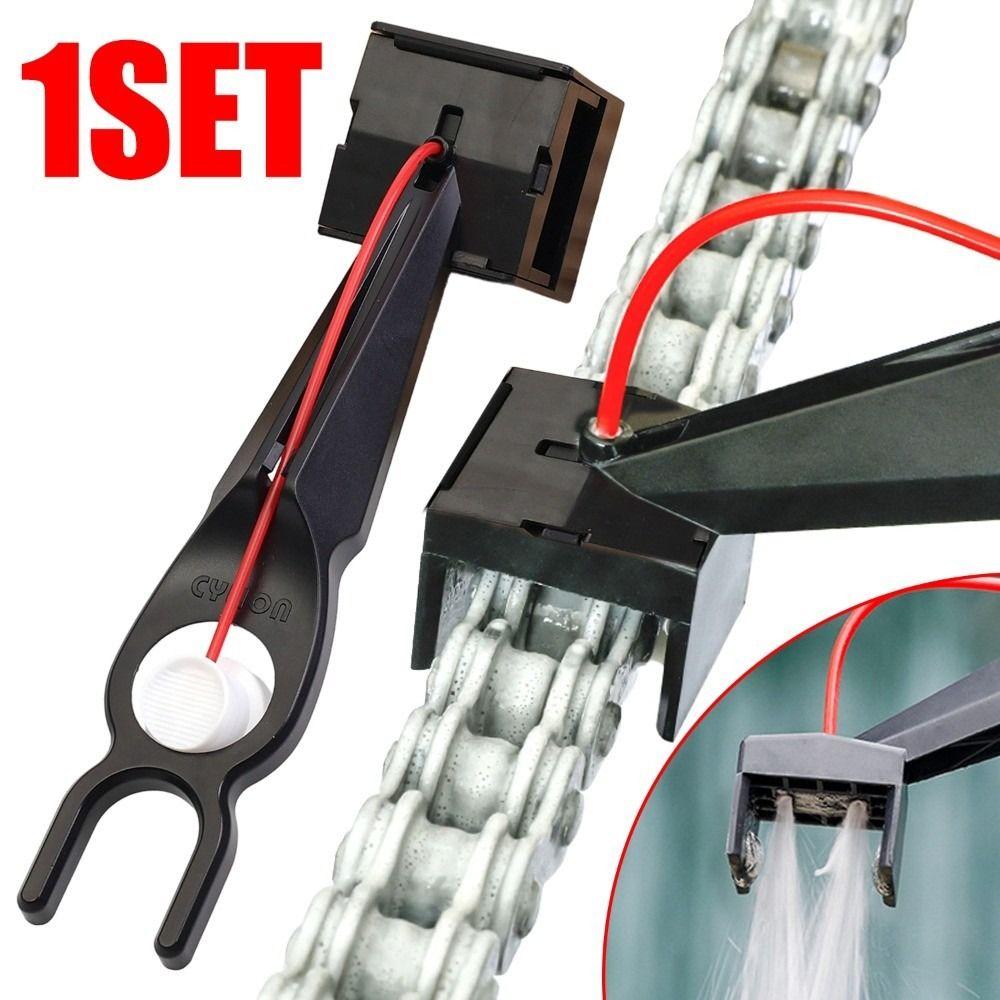 Anti Splash Motorcycle Chain Lubricating Oiling Diverter  Motos Gear Maintenance Tools