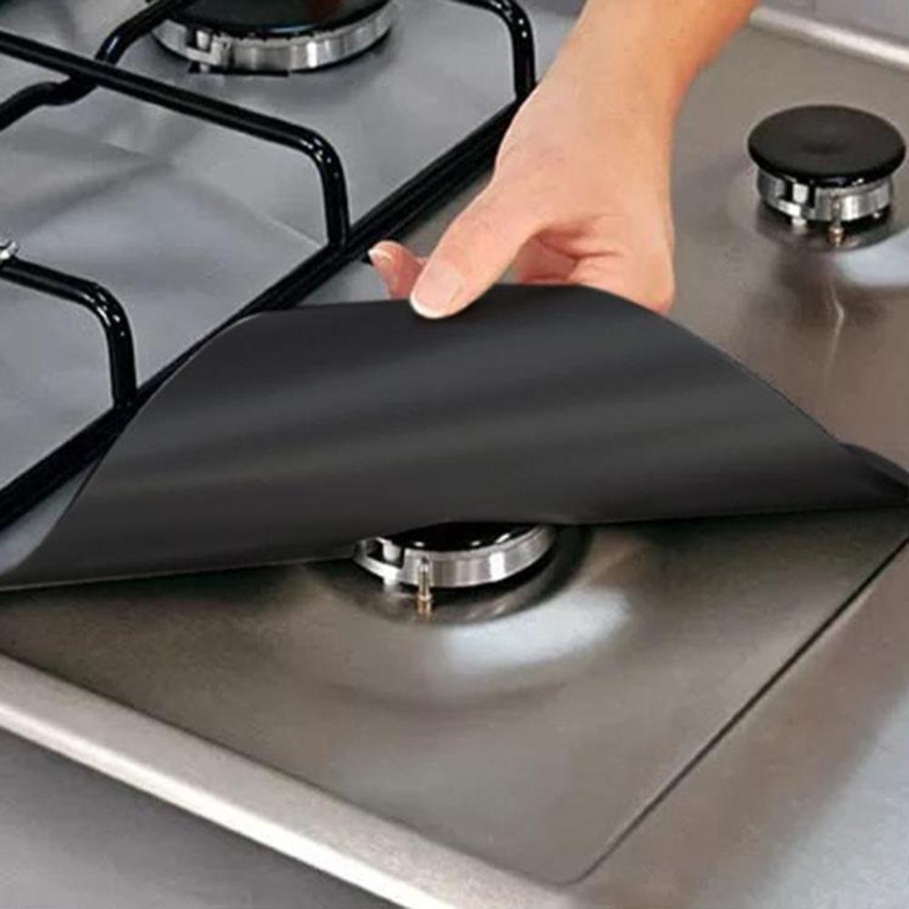 Gas Stove Protectors Mat Reusable Gas Stove Burner Cover Protection Mat Kitchen Gadgets