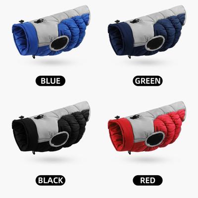Dog Jacket Waterproof Puppy Clothes For Medium Large Dogs Winter Pet Costume French Bulldog Coat Labrador Shepherd Vest Harness