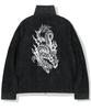 Not4Nerd Eastern Dragon Tweed Track Jacket - Black