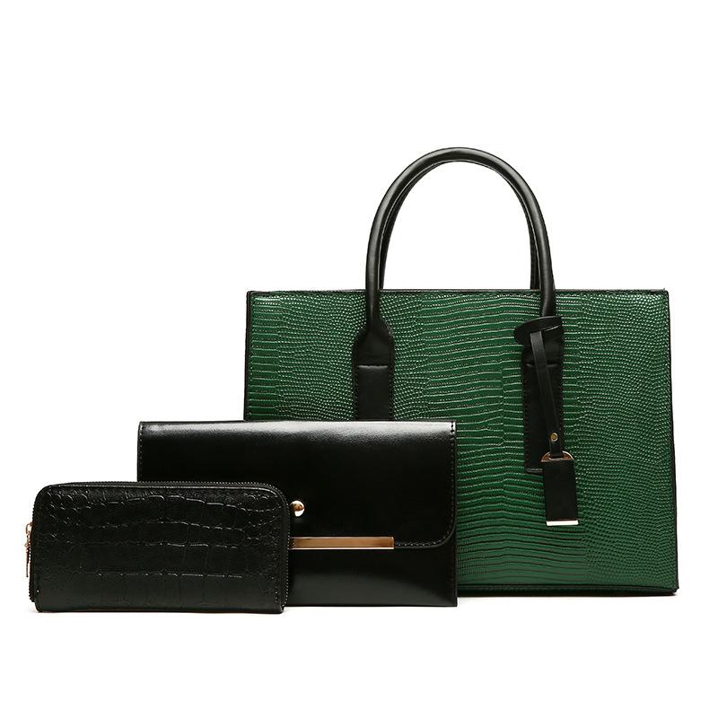 

Women S Bag Trend Large Capacity Tote Bag Trend Portable Shoulder Bag Oblique Span Bag зелений