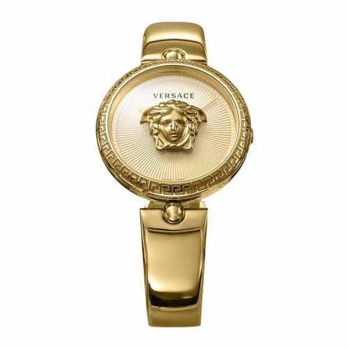 

Versace PALAZZO EMPIRE Watch, Gold Dial, Quartz Movement, Water Resistant, Sapphire Crystal, 34mm, Women s, VECQ00618, Gold