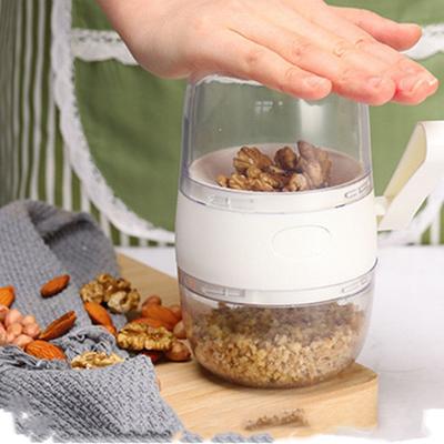 1pc Small Nut Crusher,Household Kitchen Nut Grinder,Household Peanut And Walnut Nut Blender, Manual Garlic Beater,Kitchen Stuff
