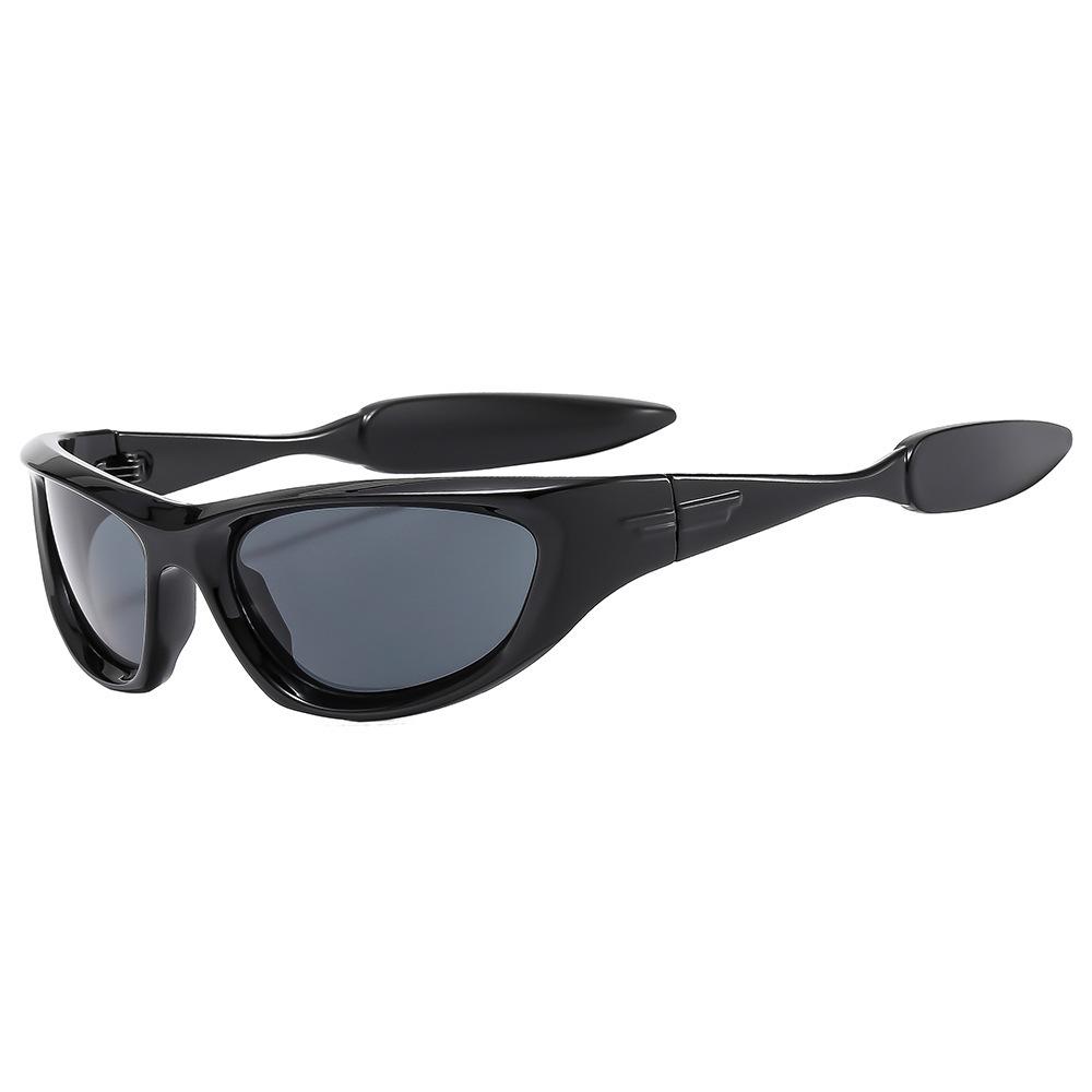 Luxury Y2K Sunglasses Women Men Vintage Punk Mirror Shades Sport Riding Goggles UV400 Protection