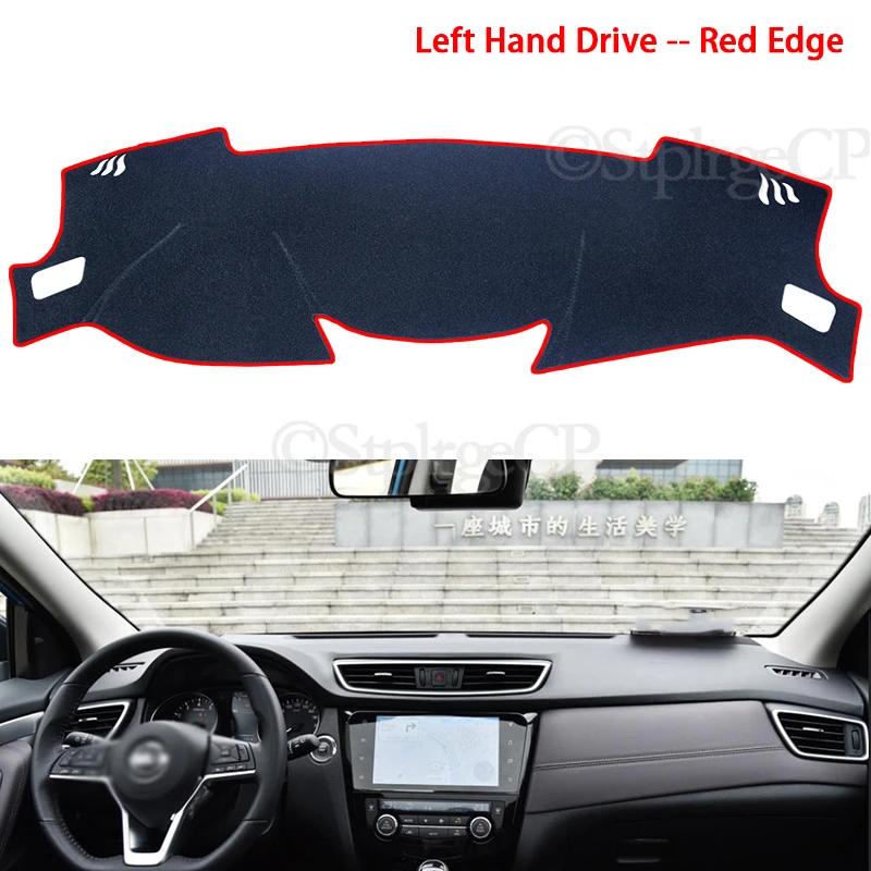 Anti-Slip Mat Dashboard Cover Pad Sunshade Dashmat Dash Carpet Car Accessories for Nissan Qashqai J11 2014 2015 2016 2017 2018
