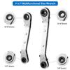 HVAC Maintenance Tool Kit with Valves Cores Removal Tool And Hex Adapters HVAC Service Wrench For Refrigeration Systems