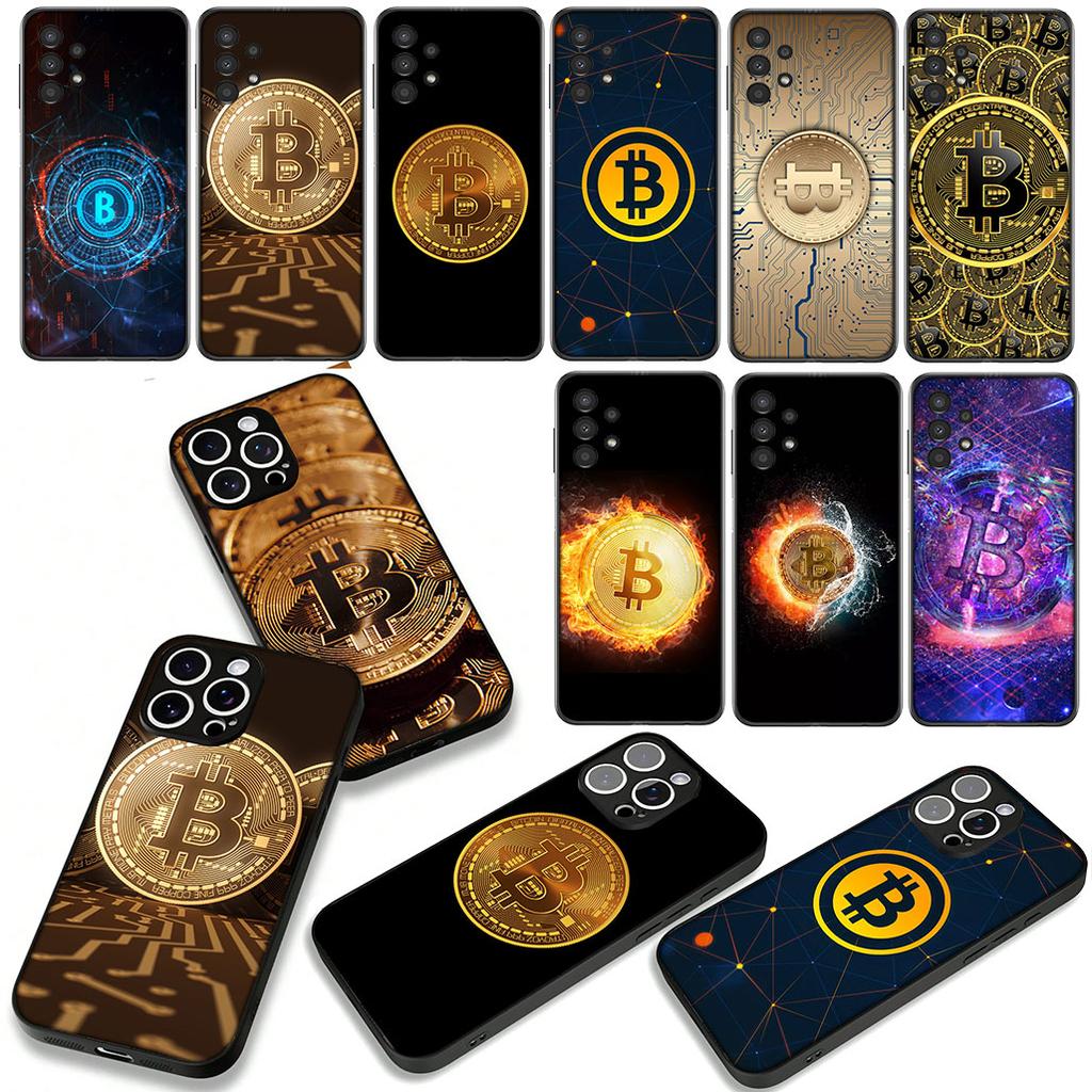 Phone Cover Bitcoin BTC Casing for Xiaomi Poco F7 F6 F8 Ultra F5 X7 X6 X5 X3 NFC M7 M6 Pro C85 C75 C65 C71 C61 Case