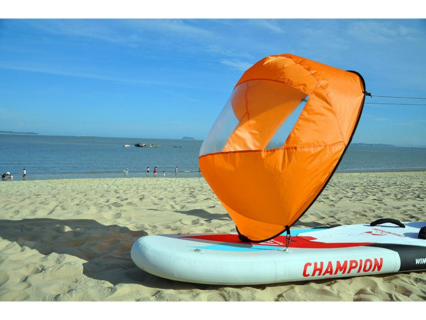 Kayak and Paddle Board Downwind Sail - Lightweight, Portable, and Foldable