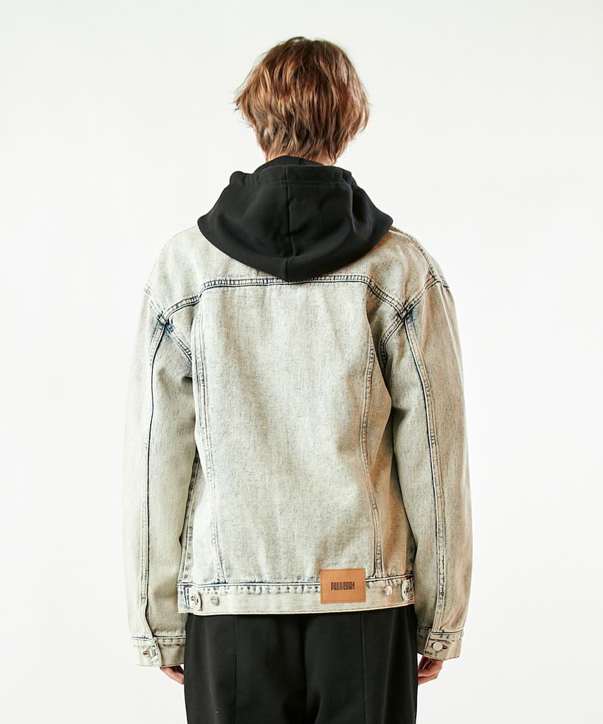Philogram See-Through Pigment Denim Jacket