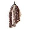 2024 Autumn/Winter New Imitation Cashmere Exterior Warm Office Versatile Extended Thick Scarf Air Conditioning Room Shawl for Women