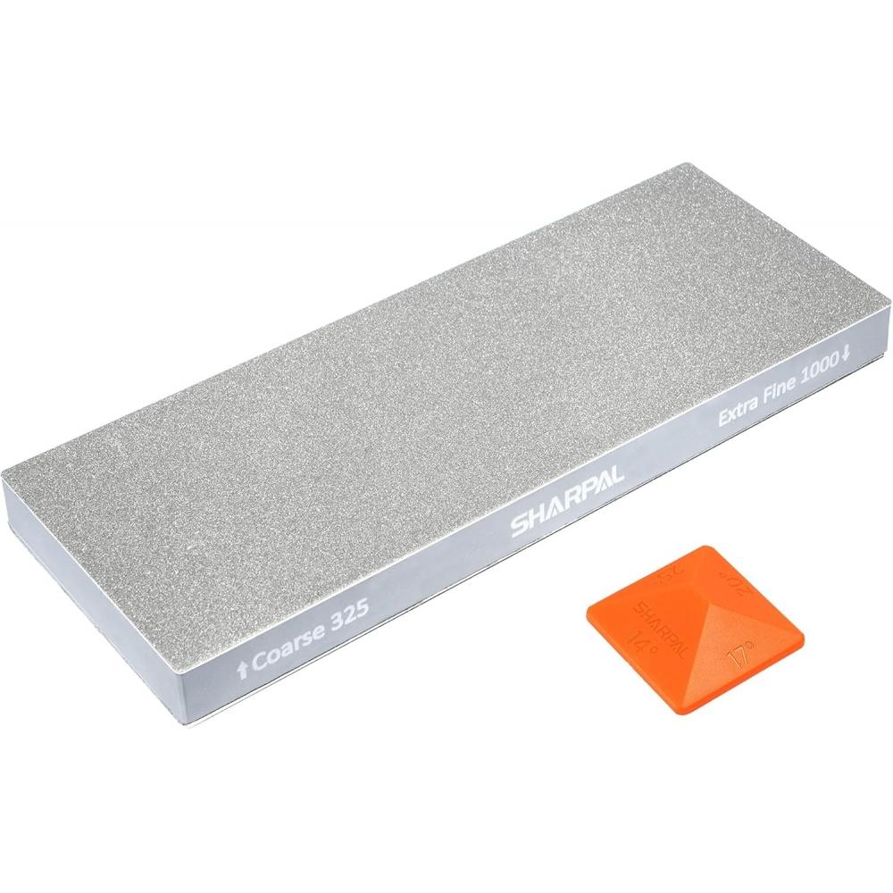Sharpal 8  X 3  Dual Sided Diamond Sharpening Stone   Coarse 325   Ultra Fine 1