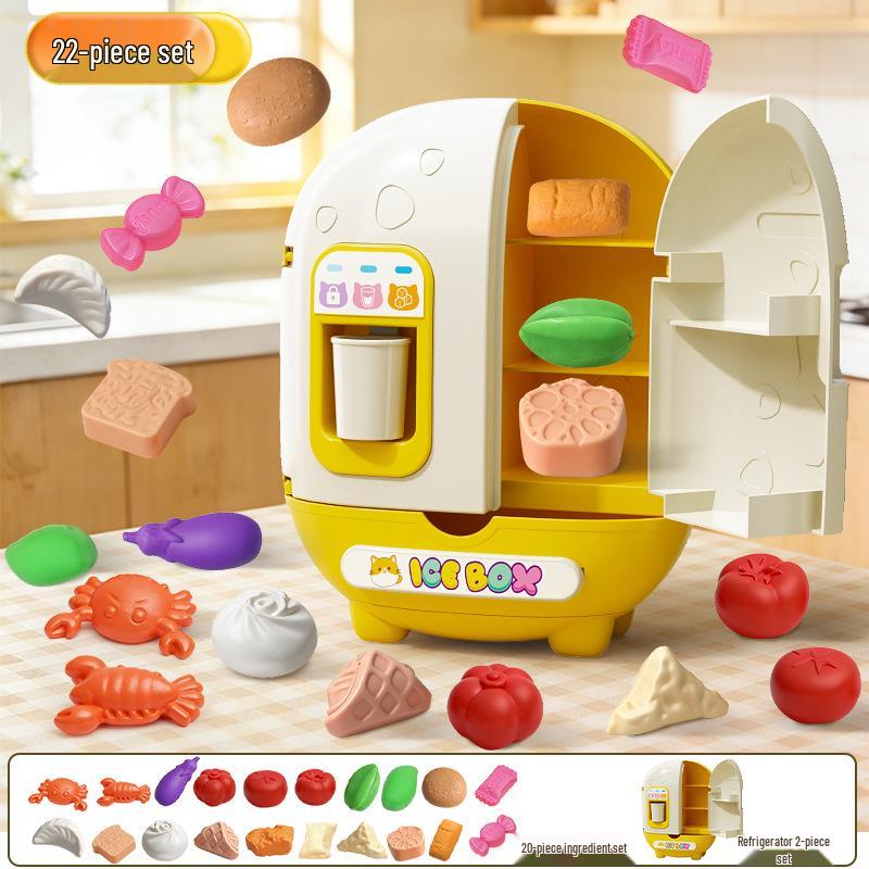 Mini Rice Cooker Play Set for Kids - Cat Design Toy