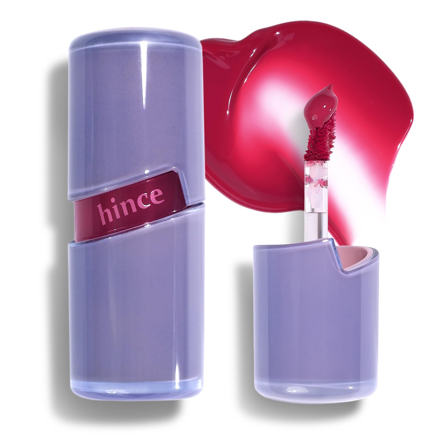 

HINCE Raw Glow Gel Tint - Glossy Dewy Lip, Non-Sticky & Long Wearing Lip Gloss for Natural Glass Glow, Moisturizing Liquid Makeup, Vegan, 0.13 fl.oz.