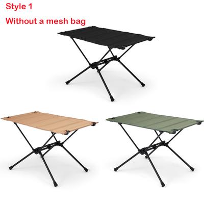 Camping Folding Table, Lightweight Oxford Roll Up Table, Portable Aluminum Alloy, Tourist Tables, Camping Equipment, Outdoor