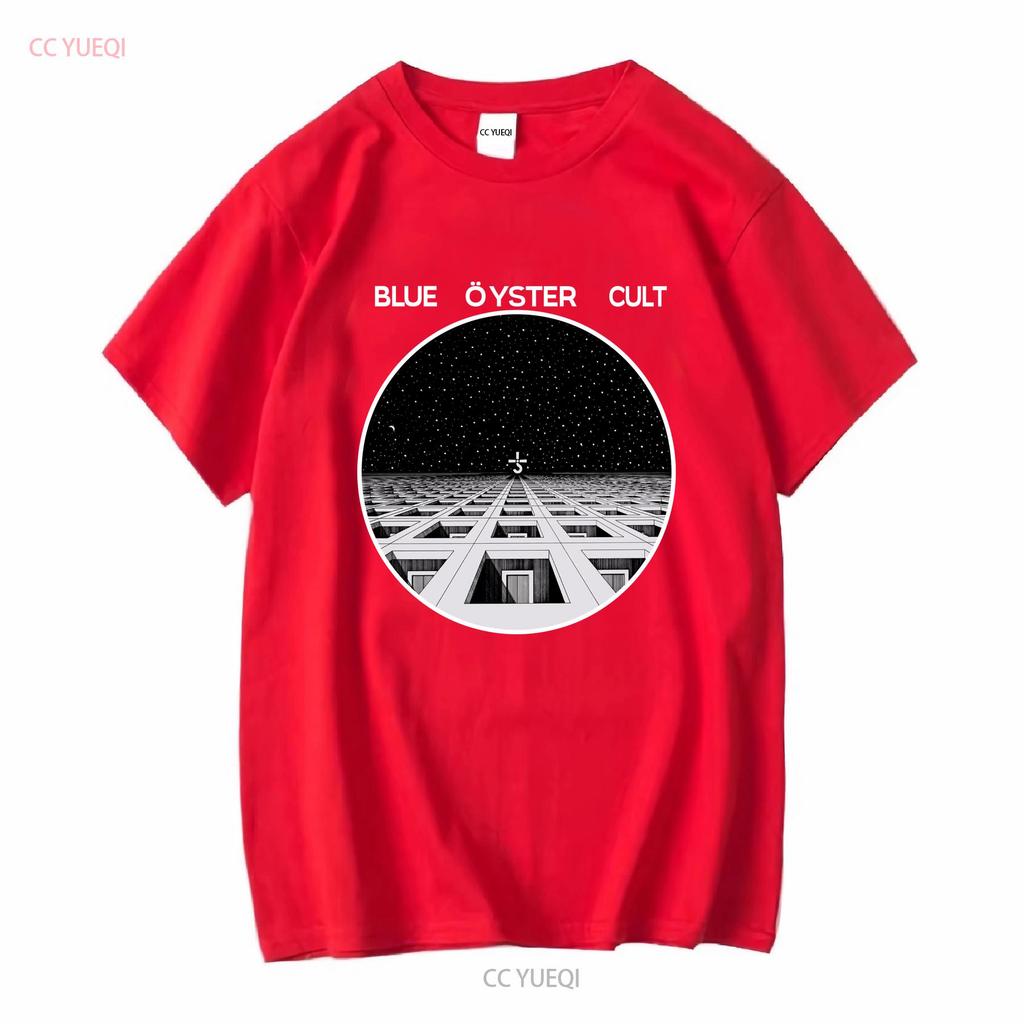 Blue Oyster CulT T Shirt Black S 5XL VN3404 vintage Washed Unisex designer clothes Casual Top For Everyday Wear Stylish fashion
