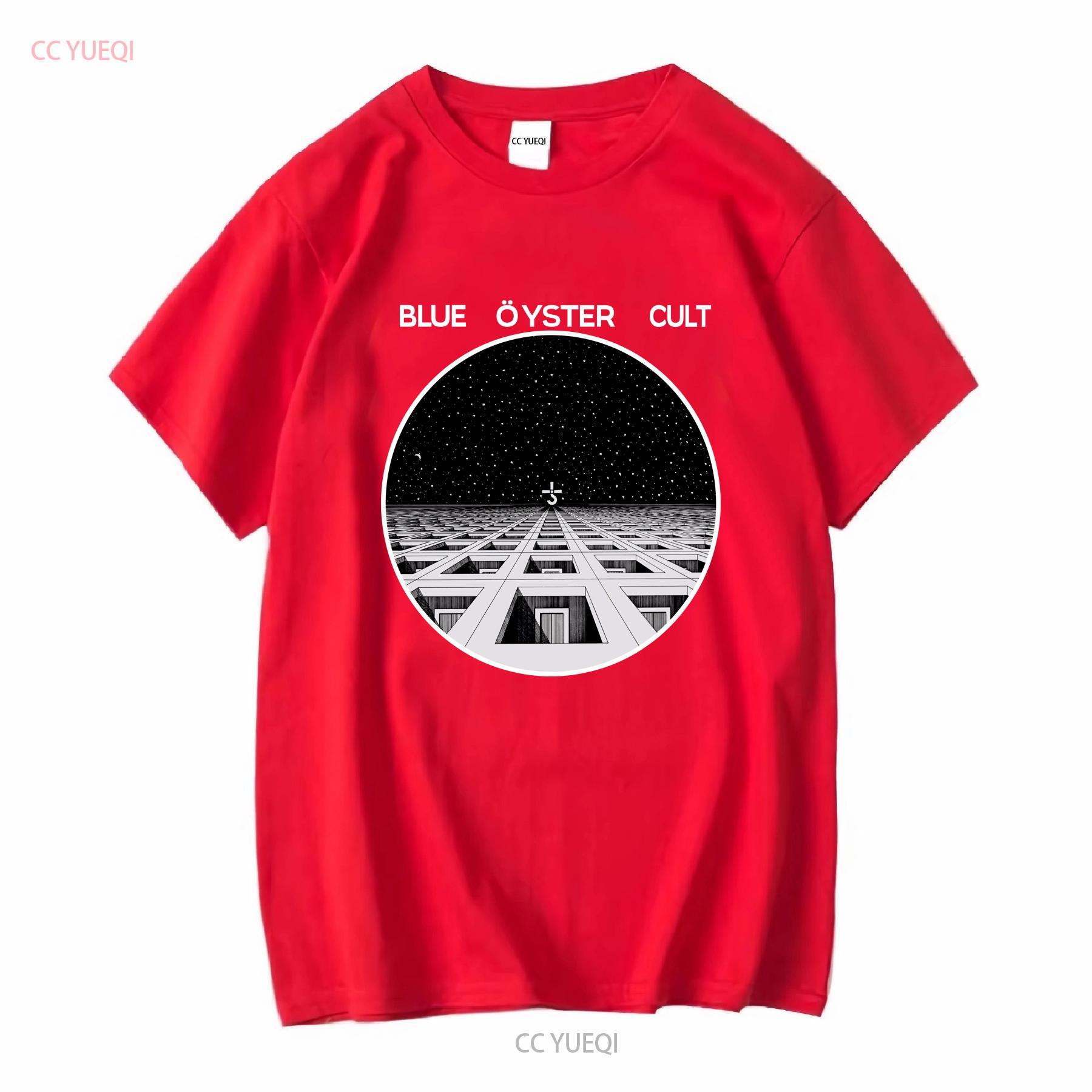 

Blue Oyster CulT T Shirt Black S 5XL VN3404 vintage Washed Unisex designer clothes Casual Top For Everyday Wear Stylish fashion S