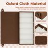 Sunglasses Storage Organizer 6 Slots Oxford Cloth Glasses Storage Box Multifunctional Eyewear Cases for Watch Jewelry Small