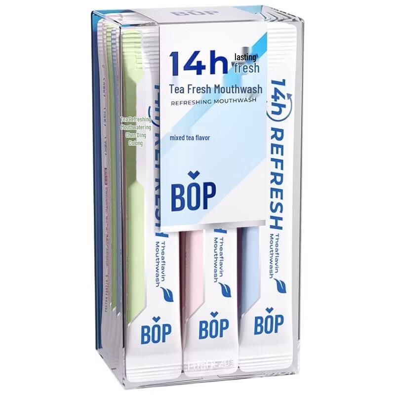 BOP Mixed Tea Flavor Portable Mouthwash Strips