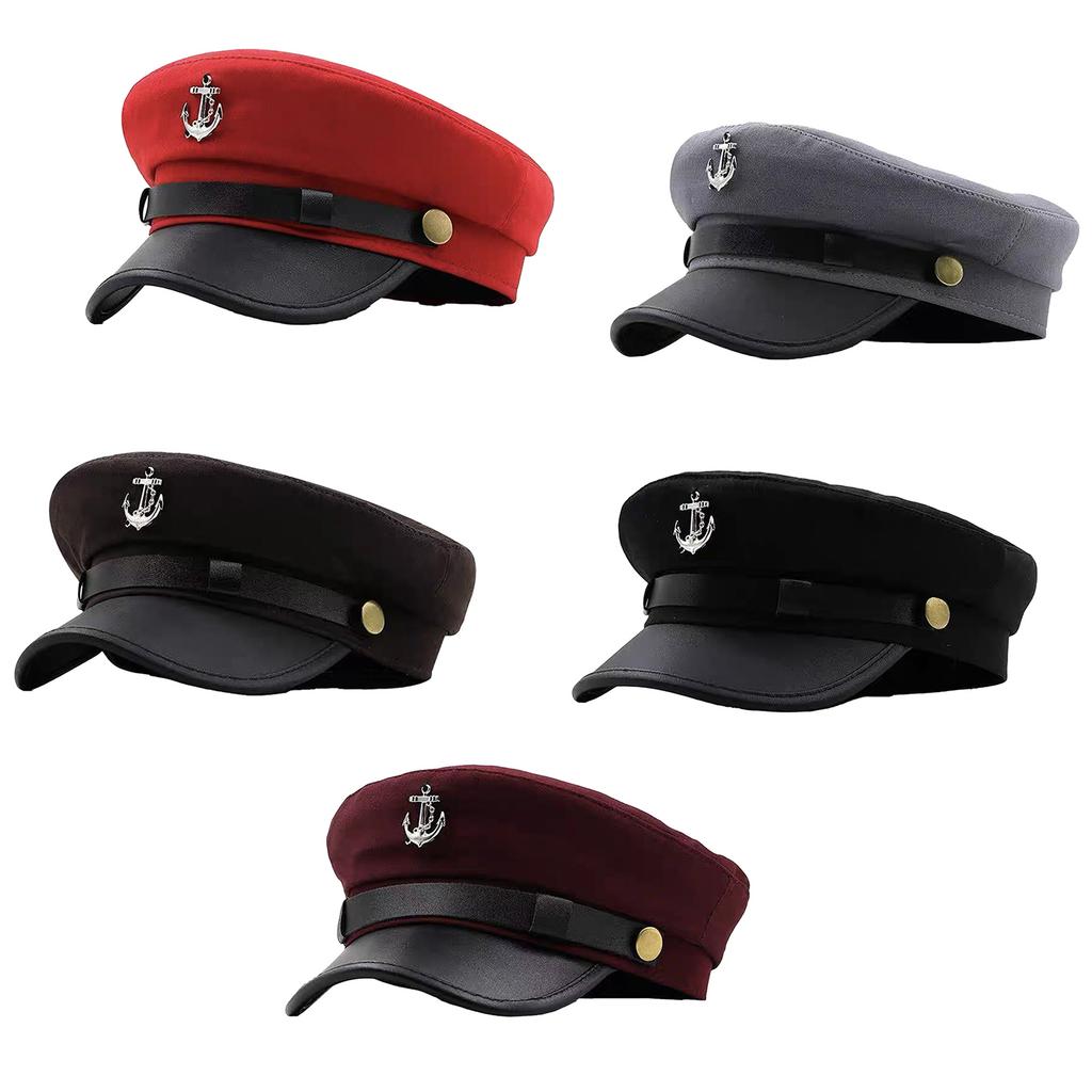 Wool Beret Hat Unisex Warm Sailor Hat Men and Women Hat Casual Wear Hat for Men and Women