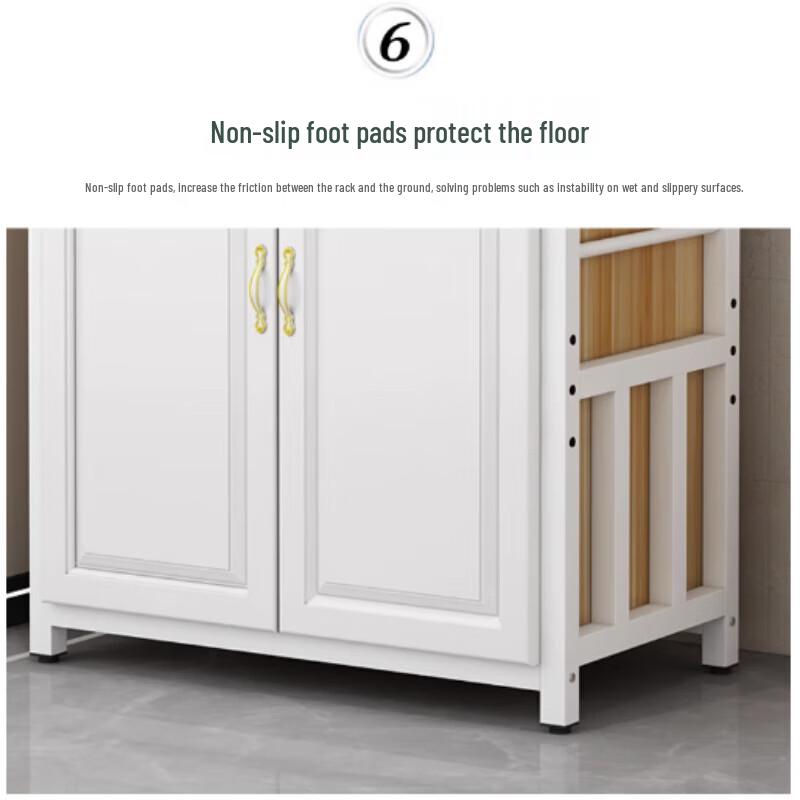 Beifu Floor-Standing Multi-layer Kitchen Storage Rack