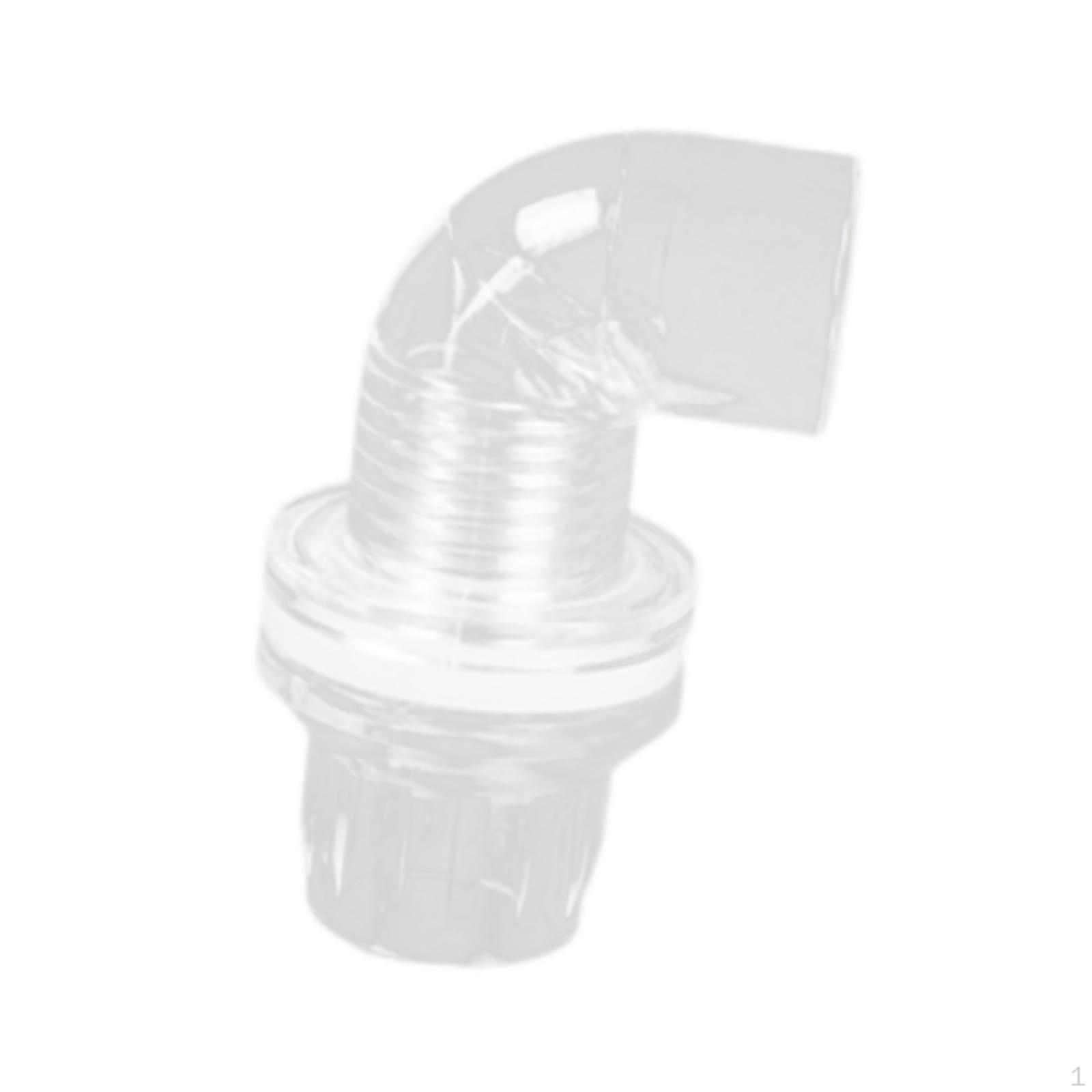 

Соединитель шланга для воды аквариума Адаптер Акриловый Переходник Прозрачный Герметичный Сделай сам Сантехника 16mm Elbow