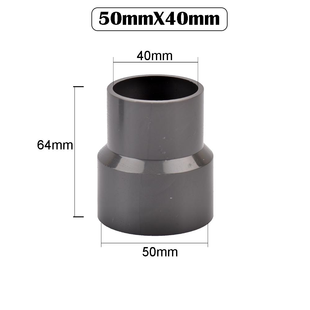 20/25/32/40/50mm fitinguri de furtun de irigații de grădină PVC drepte reductor fitinguri apă tub acvariu adaptor