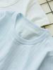 Summer Breathable Kids' Short-Sleeve T-Shirt 2-Pack - Solid Colors for Boys & Girls