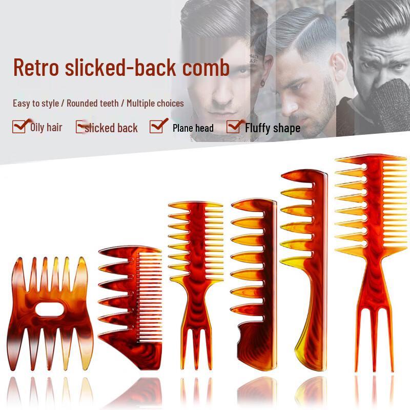 Men s Retro Barber Hair Styling Comb