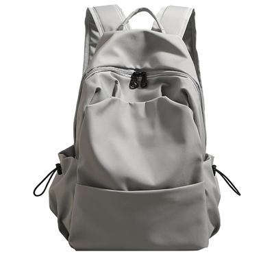 Mochila YOVERGA para Mulheres, Estudantes do Ensino Médio, Mochila Popular para Estudantes, Mochila de Nylon para Exterior, Grande Capacidade, Cor Sólida, Leve, Unissex,