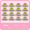 Custom Cartoon Iron On Name Sticker Heat Transfer Label Print On T-Shirt Hoodies Patches For Clothing Thermal Stickers Applique