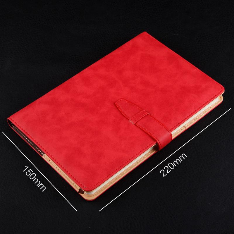 Premium A5 Creative Notebook with Buckle - High-End Business and Portable Planner Diary