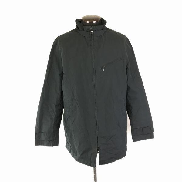 MEN'S BIGI Windproof Hoodie/Mod Coat L Men Black Removable Hood