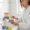 2 in 1 Makeup Brush Cleaning Tool Multi-functional Cartoon Cat's Paw Makeup Brush Holder Silicone Multicolor