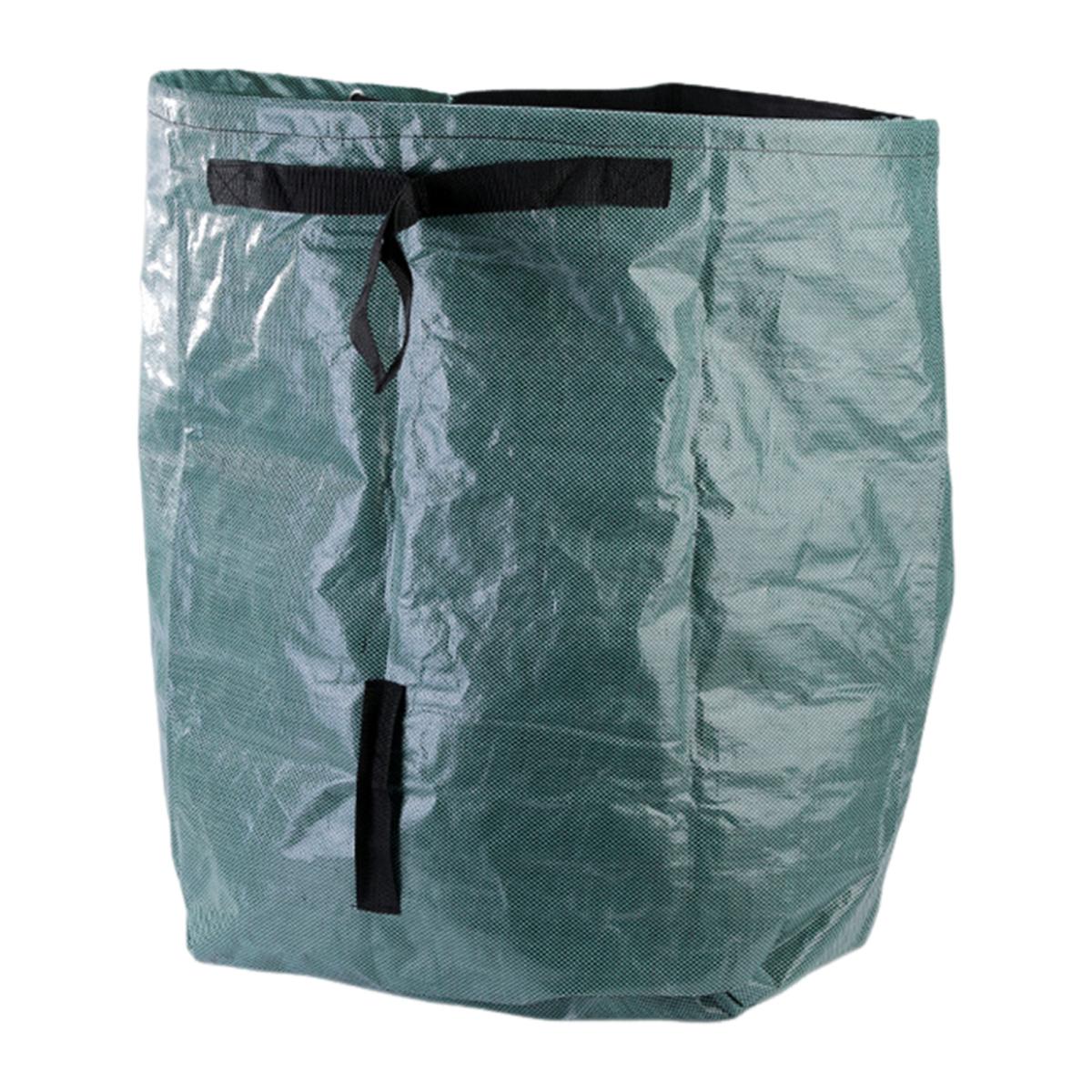 

Садовый мусорный мешок Yousheng, многоразовый мешок для сбора листьев и сорняков с усиленными ручками, мусорные мешки для газона и опавших листьев для погрузки листьев и мусора зелёный