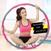 New 8 Tubes Yoga Detachable Pilates Hoop Waist Exercise Slimming Sports Hoops Body Building Massage Gym Loss Weight Hoop