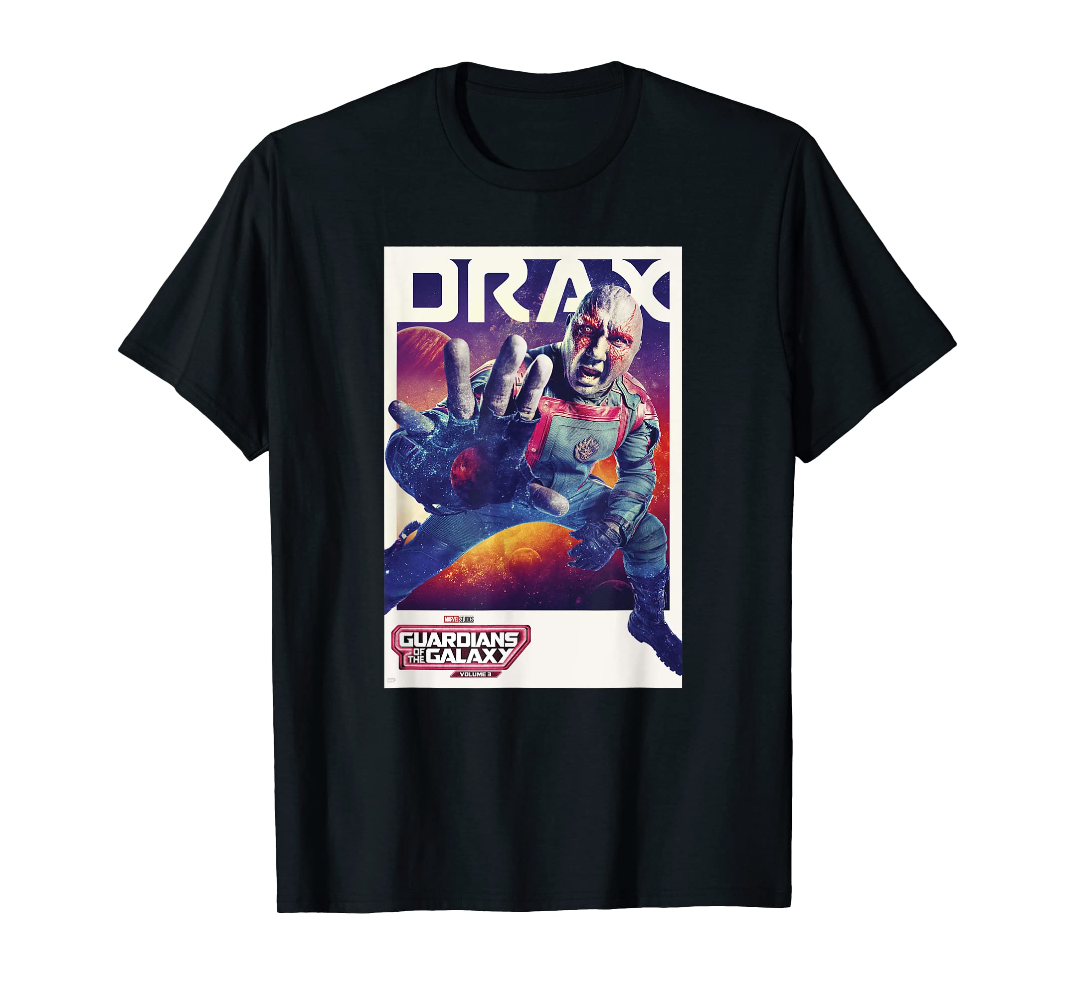 

Marvel Guardians of the Galaxy Vol. 3 Drax Solo Poster T-Shirt