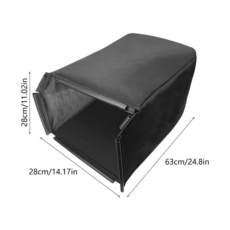 Premium 19Inch Lawn Mower Bag For HRJ216/HRJ196/HRU21 Models Oxford Cloth Construction Easy To Install