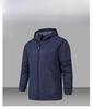 Men's Wind & Waterproof Solid Color Jacket: Spring/Autumn Style, Year-Round Mountaineering Single Layer