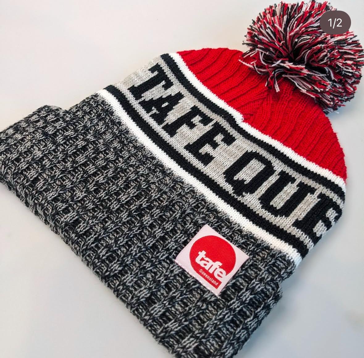 Wholesale Custom Beanie/OEM Own Embroidery logo 100% Acrylic Pom Pom Knitted Fashion OEM Beanie Hat Custom Winter Hat серый