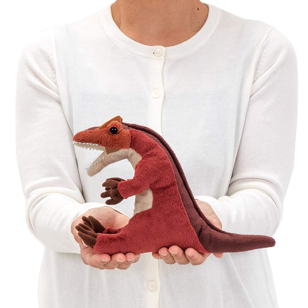 Calorata Allosaurus Plush Toy Realistic Dinosaur Toy Doll Gift Present Birthday Christmas Present (Sitting Series/Soft Touch) (Twice Tested) /