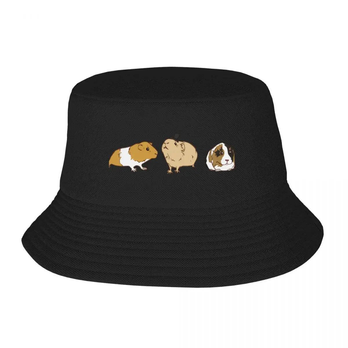 New Guinea Pigs Pattern Bucket Hat Visor Hat Unisex For The Sun Luxury Unisex Hat Cute Womens Unisexs