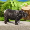Realistic Hippo Oxygen Pump Efficient Aquarium Hippo Ornament  Aquarium Accessories