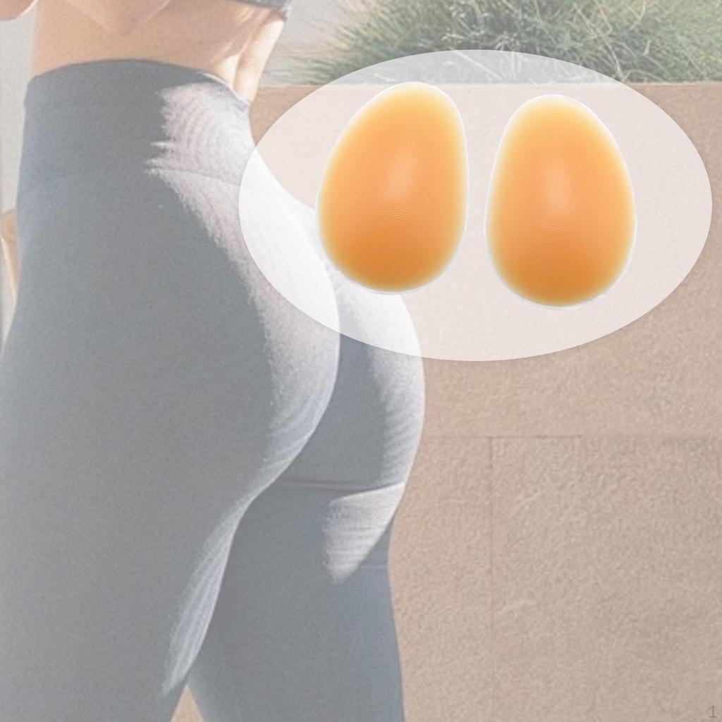 1 Pair Silicone Butt Lift Pads Comfortable Hip Enhancer Shapewear