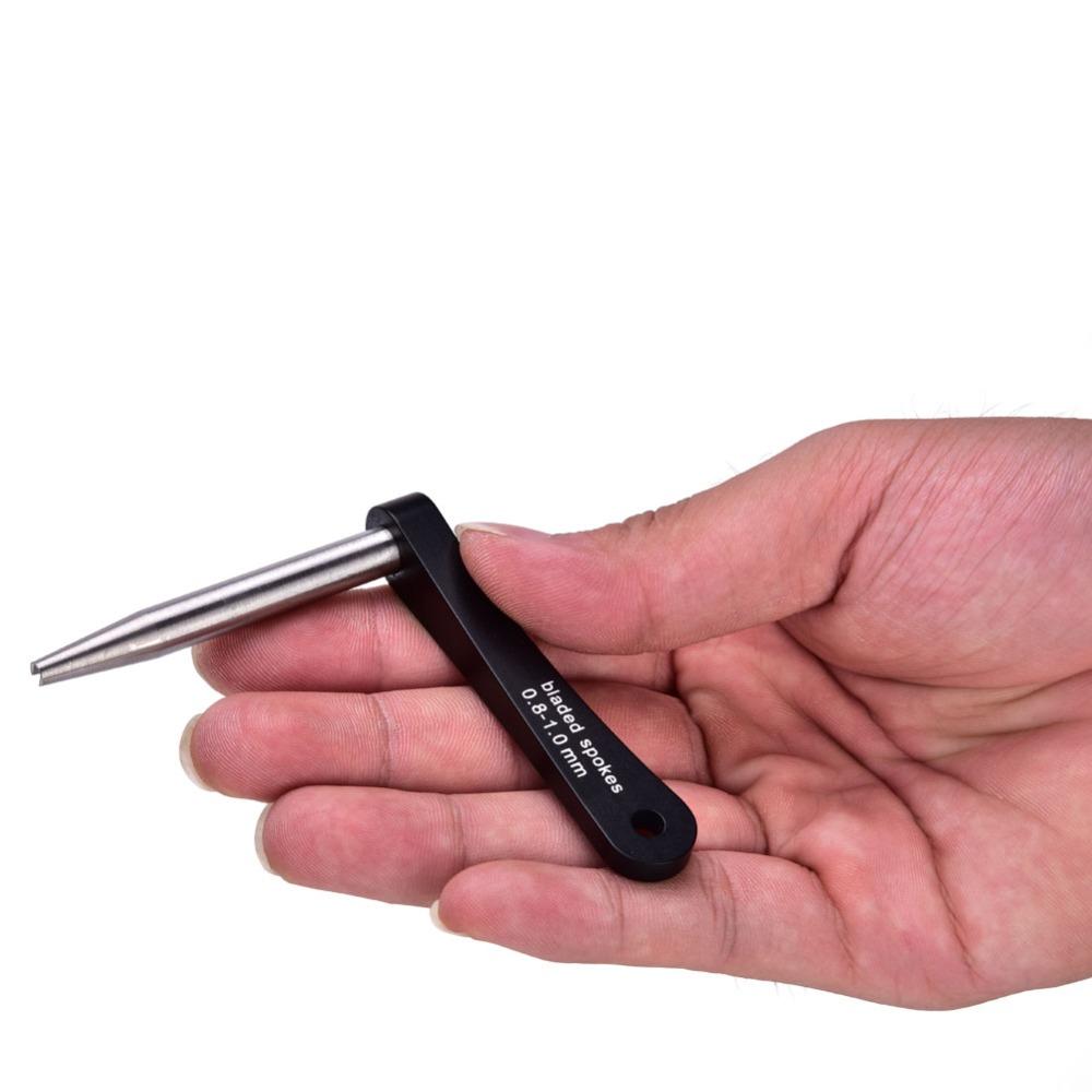 Black Wheel Spoke Holder Tool 0.8mm To 1.0mm Bike Spoke Holder  Bicycle Maintenance
