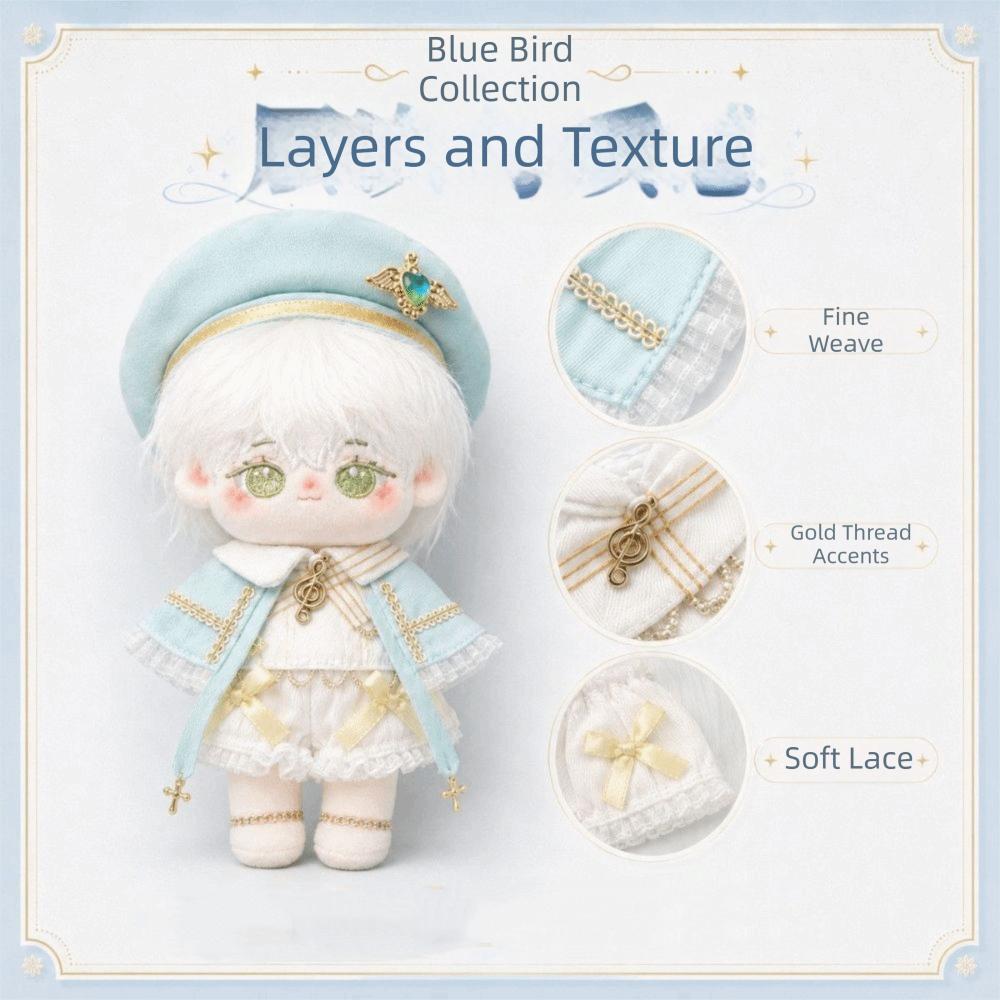 Uniform 10CM Doll Outfit Casual Clothes Doll Coat Cape Doll Accessories Doll Clothes Kids Children