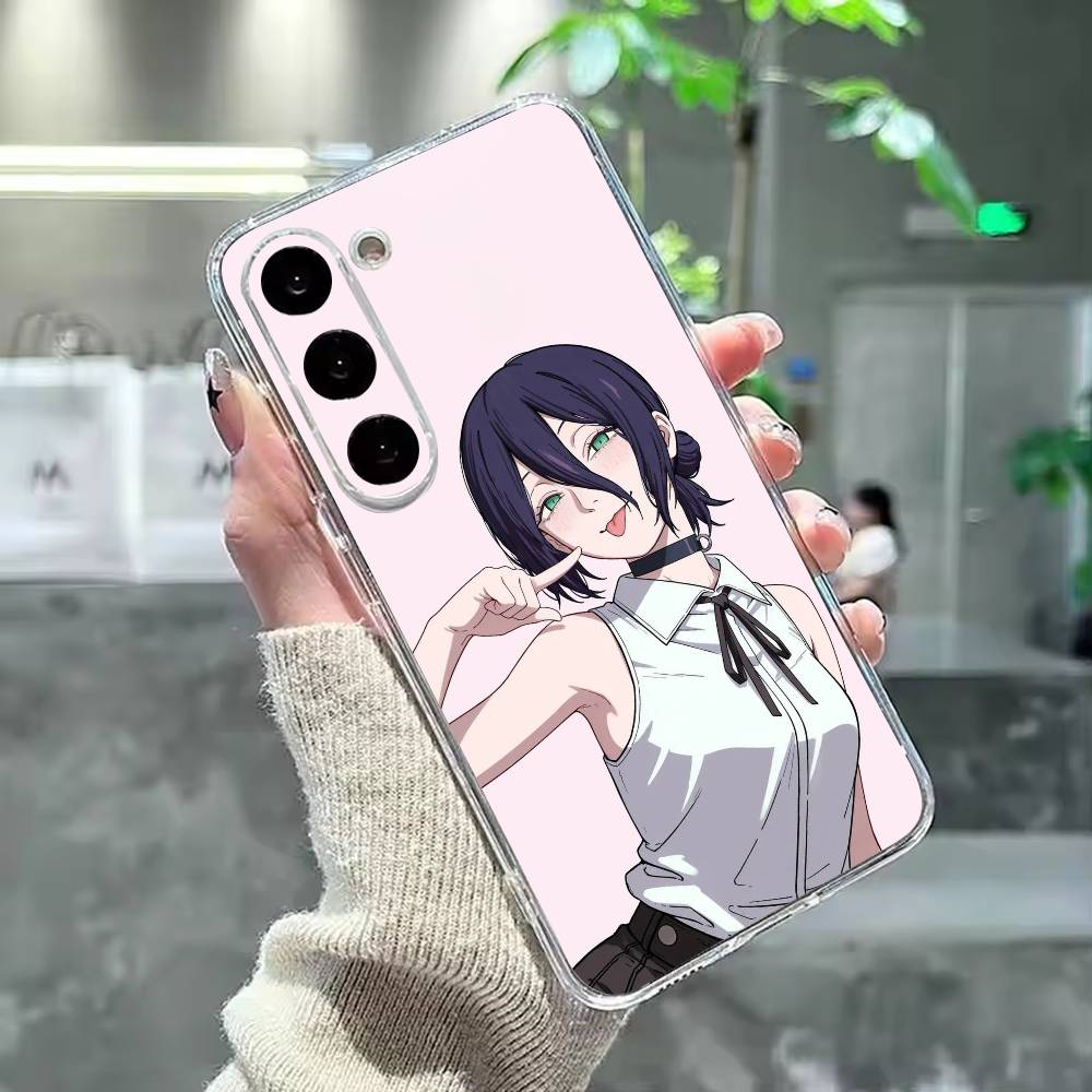 C-Chainsaw M-Man Reze Phone Case For Samsung Galaxy A91,80,73,72 ,71,53,52,32 ,31,22,21s,20,Transparent Case Samsung a40
